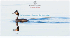 Desktop Screenshot of karl-koellner.de